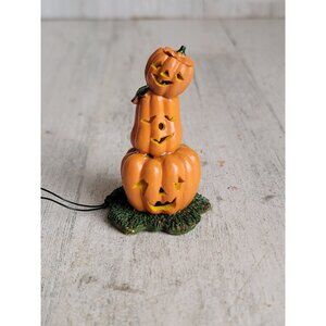 Lemax pumpkin spooky town stack Halloween village accessory